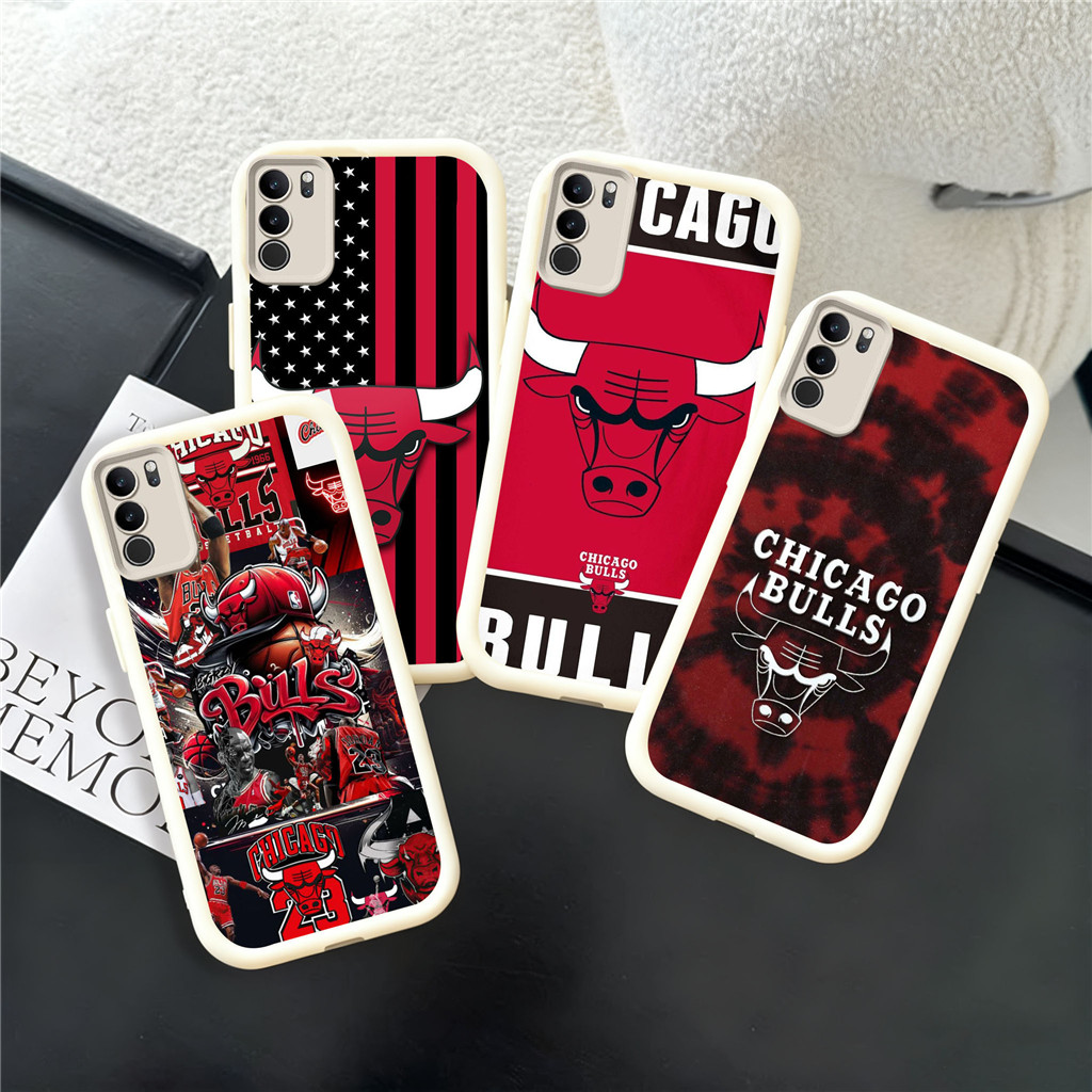 WB25 Bulls ทีมสําหรับ Hp ชุบ VIVO Y15 Y100 V40 Y12s Y03t V9 V30 Y02a Y02 Y03 Y12 Y11s Y02t Lite วัสด