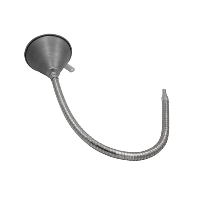 Universal Car Oil Fill Funnel Funnel Iron Funnel with Flex Tip for Engine Oil Transmission Fluid Po