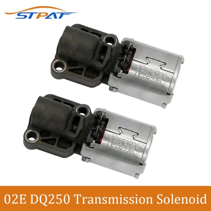 STPAT DQ250 DSG 6-Speed 02E Transmission Solenoid N215 N216 for GOLF JETTA PASSAT BEETLE A3 Q3 TT S