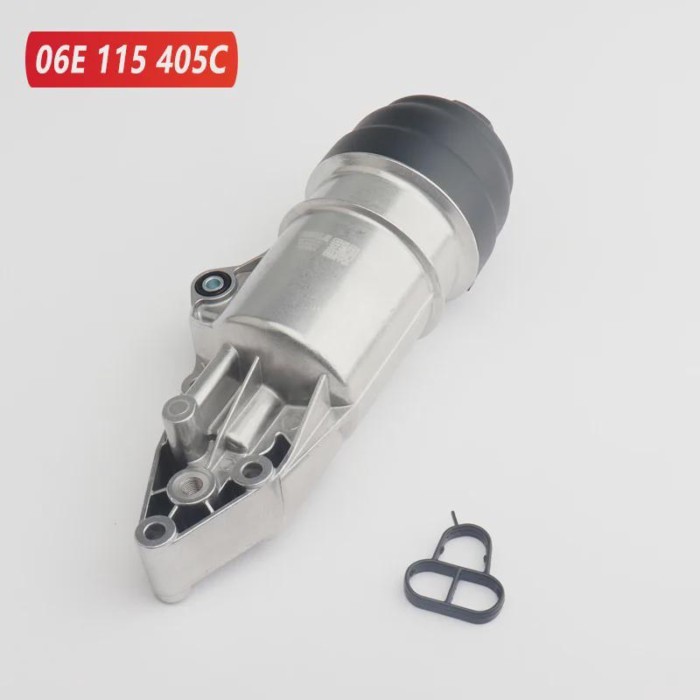 1PCS Oil Filter Engine Housing 2.5L 2.8L 3.0L 06E115405A 06E115405K 06E 115 405C For VW Touareg Aud