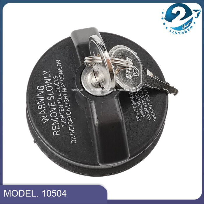 Locking Gas Fuel Tank Cap Cover 10504 For Subaru Toyota 4Runner FJ Cruiser Tacoma Tundra More Acura