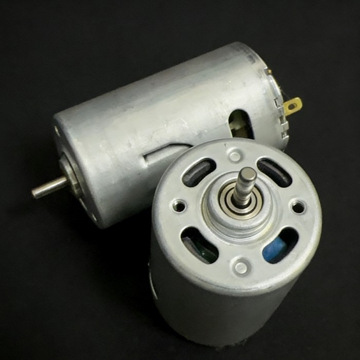 High Power High Torque 24V Motor 555 Motor DIY Electric Drill Grinder Motor Front and Rear Double B