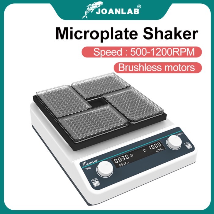 JOANLAB Microplate Shaker 96-Well Micro Plate Mixer Laboratory Equipment Cell Culture Plate Oscilla