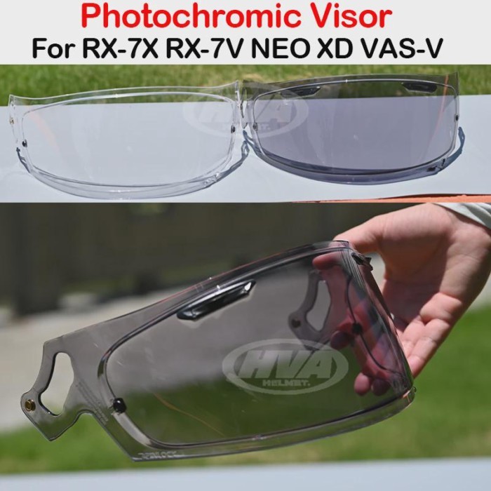 Photochromic Visor for ARAI RX-7X RX7X CORSAIR-X RC RX-7V RX7V PAPIDE-NEO XD VAS-V ASTRO-GX QUANTUM
