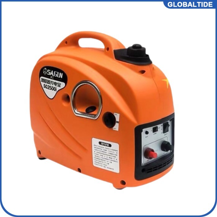 48/60/72/96V Smart(Autostart/Stop)Small Gas DC Battery Charger Inverter Generator 2KW for Two-wheel