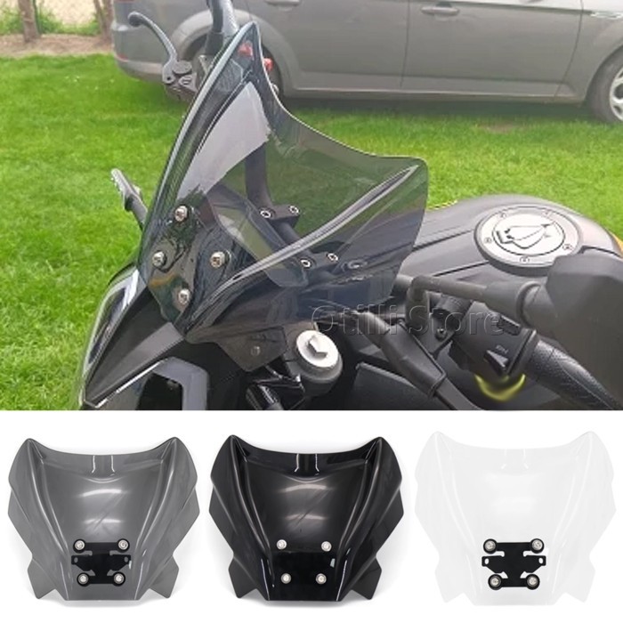 New Motorcycle Accessories RKF 125 Windshield Windscreen For KEEWAY RKF125 rkf125 Wind Deflector 20