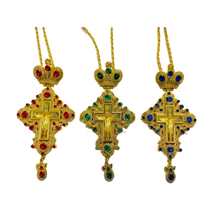 Επιστήθιος Σταυρός Πρωτοπρεσβυτέρου Pectoral Greek Orthodox Cross for Priests High Quality Pectoral