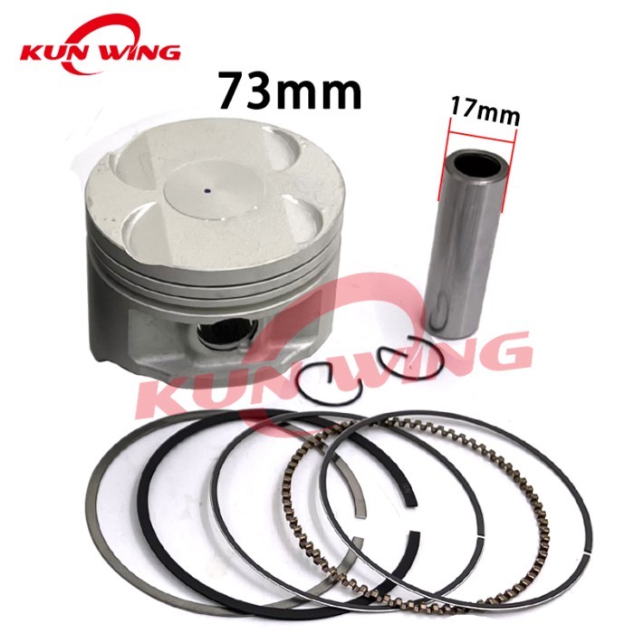73MM Piston Rings Kit Gasket for Honda CBX250 CBX 250 Twister XR250 Tornado 250 2001-2008 Motorcycl