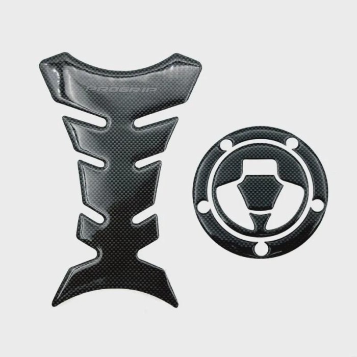 For Kawasaki Z Z1000 Z1000SX Z800 Z750 Z250 Racing Sticker Carbon Fiber Fuel Cap Fuel Tank Protecto
