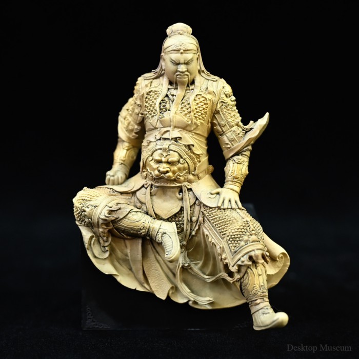 100MM home decoration Guan Yu model crafts Home office ornaments resin model  LTCP-286