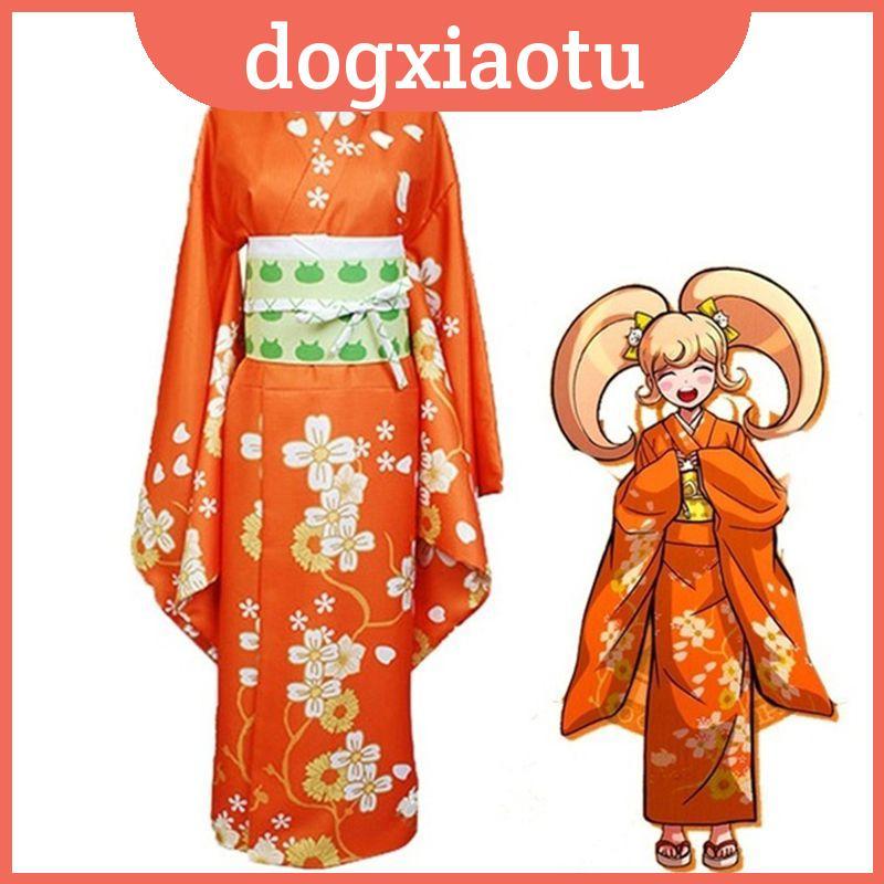 ชุดคอสเพลย์ Hiyoko Saionji จาก Danganronpa แบบกิโมโน สำหรับHALOWEEN