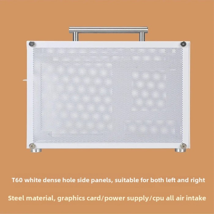 Chassis Side Panel Combination T40 S5 S3 S7 S9 G5PLUS Acrylic, Glass, Aluminum Side Panel