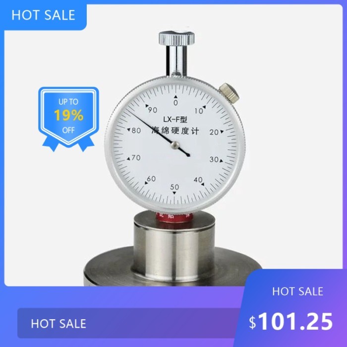 725Promotion LX-F Foam Hardness Tester Sponge Foam Hardness Tester Polyurethane Foam Hardness Teste