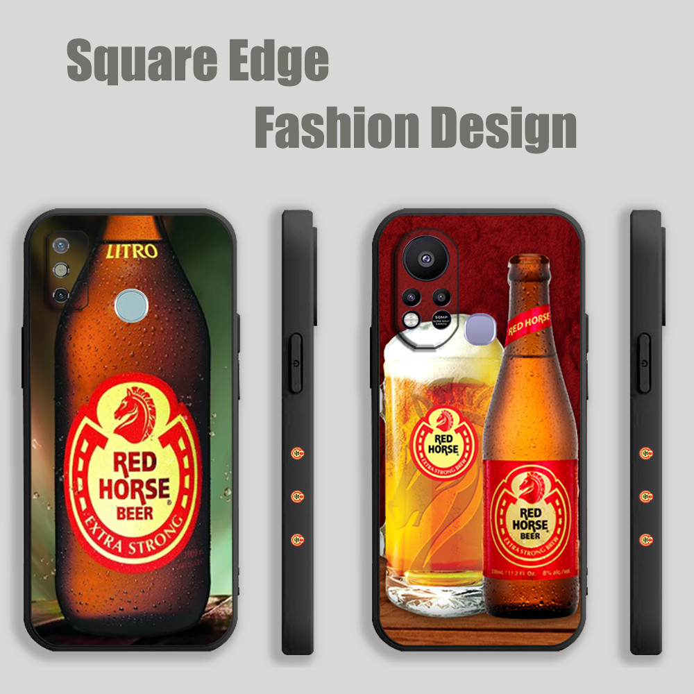 ปลอกสําหรับ Infinix Note 12 Pro 30 30i 40 Pro GT 10 Pro Zero Hot 40i Redhorse แอลกอฮอล์ Red Horse เบ