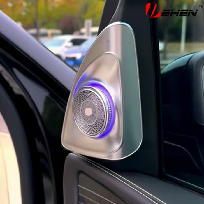 4D Rotation Glow Tweeter Speaker For Mercedes Benz X167 GLE350 GLE450 GLS400 450 S500Loudspeaker LE