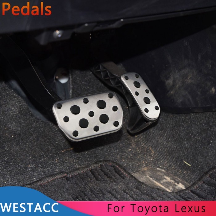 AT Car Pedals for Toyota Rav4 Auris Avensis Corolla Prius Facelife for Lexus NX NX200T 300H Auto Ga