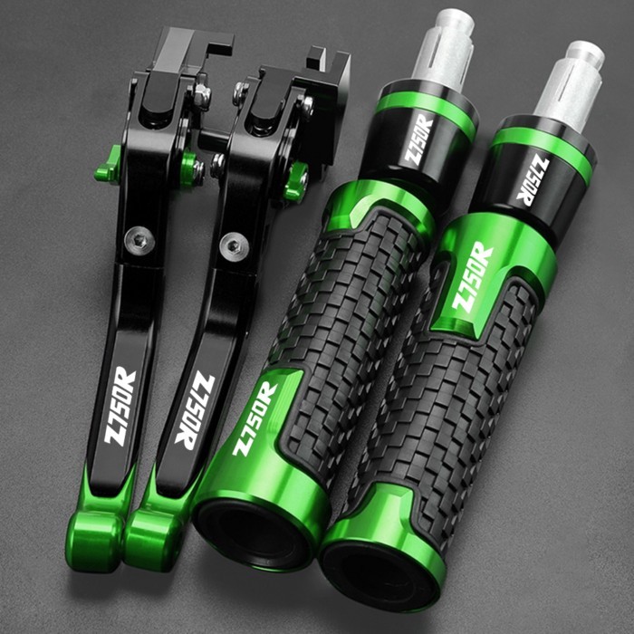 Adjustable Brake Clutch Lever Handle Bar Hand Grips Ends For KAWASAKI Z750R 2011 2012 Z 750R Z750 R