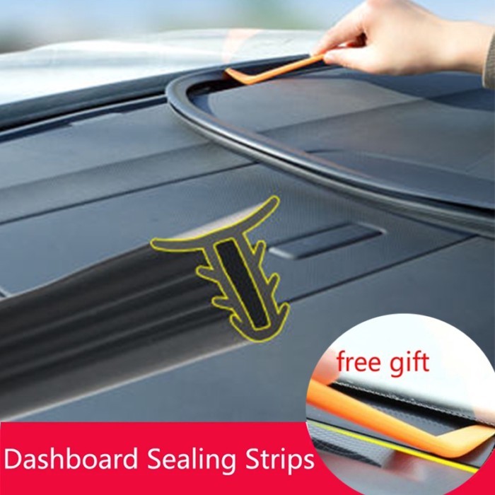 Car Dashboard Sealing Strip Sound Insulation Sticker For Nissan Qashqai J11 J10 Juke X trail T32 T3
