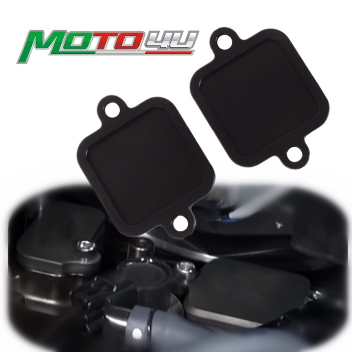 For Yamaha YZF R1 YZF R1M R1S R6 R6S FZ6R/ FZ6 FZ8 FZ-10 MT-10 Aluminum Smog Block Off Plates Cover