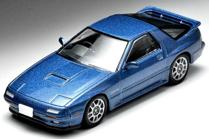 TOMYTEC รถโลหะผสมรุ่น LV-N192b Mazda Savanna RX-7 GT-X Blue สินค้าใหม่ Limited Edition