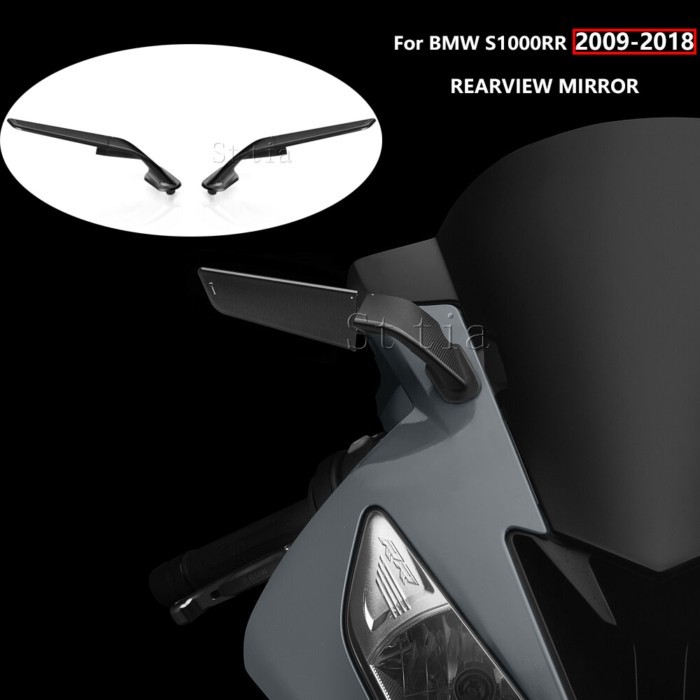 For BMW S1000RR S1000 RR s1000rr 2009-2018 Motorcycle Rear View Mirrors Adjustable Aluminum Rear Vi
