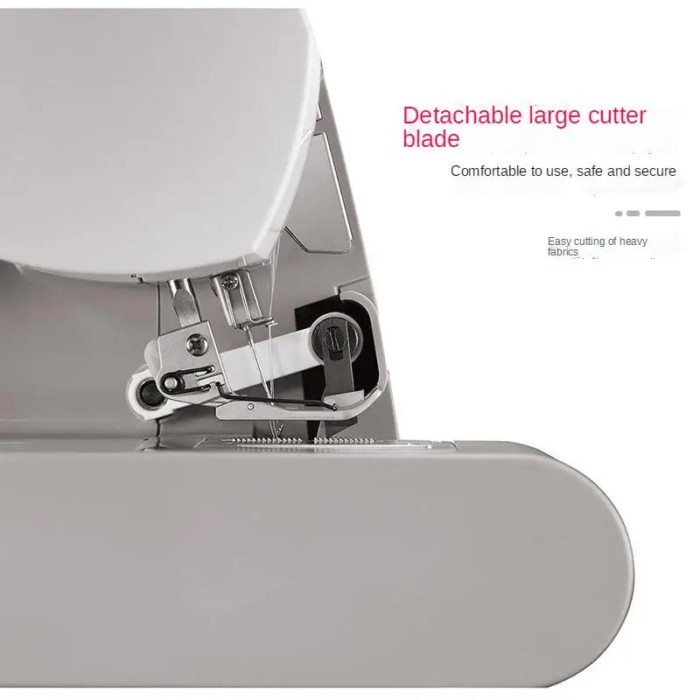 14HD854 Household Overlock Sewing Machine 2/3/4 Thread Overlock Sewing Machine 220V with Secret Ove