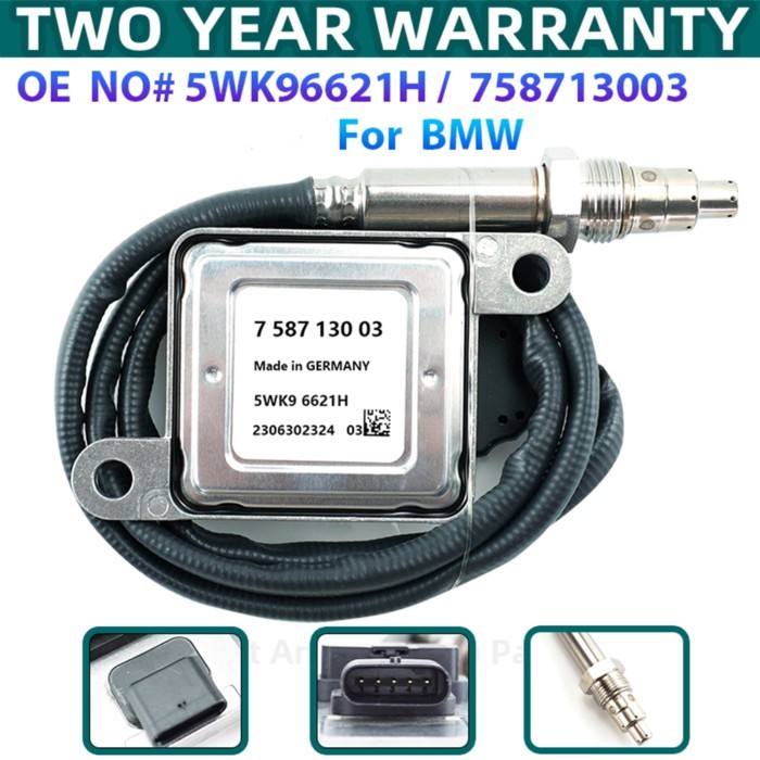 High quality New 758713003 5WK96621 5WK96621H Nitrogen Oxide Sensor For BMW 1 3 Series E81 E87 LCI