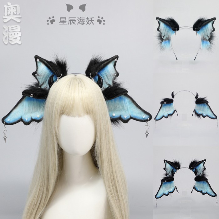 ของแต่งกายฮอลโลวีนปีศาจ Cthulhu สำหรับคอสเพลย์ พร้อมหูกระต่ายแบบการ์ตูน