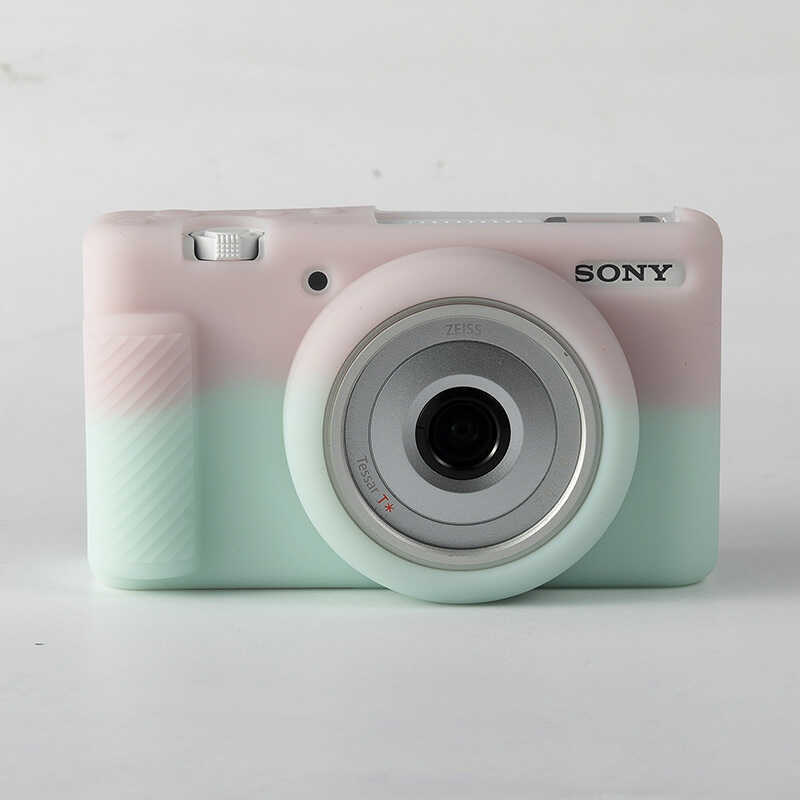 เหมาะสําหรับ Sony ZV1-F ZV1m2 ZV1 รุ่นที่สอง ZV1M2 ZV1F กระเป๋ากล้องซิลิโคน