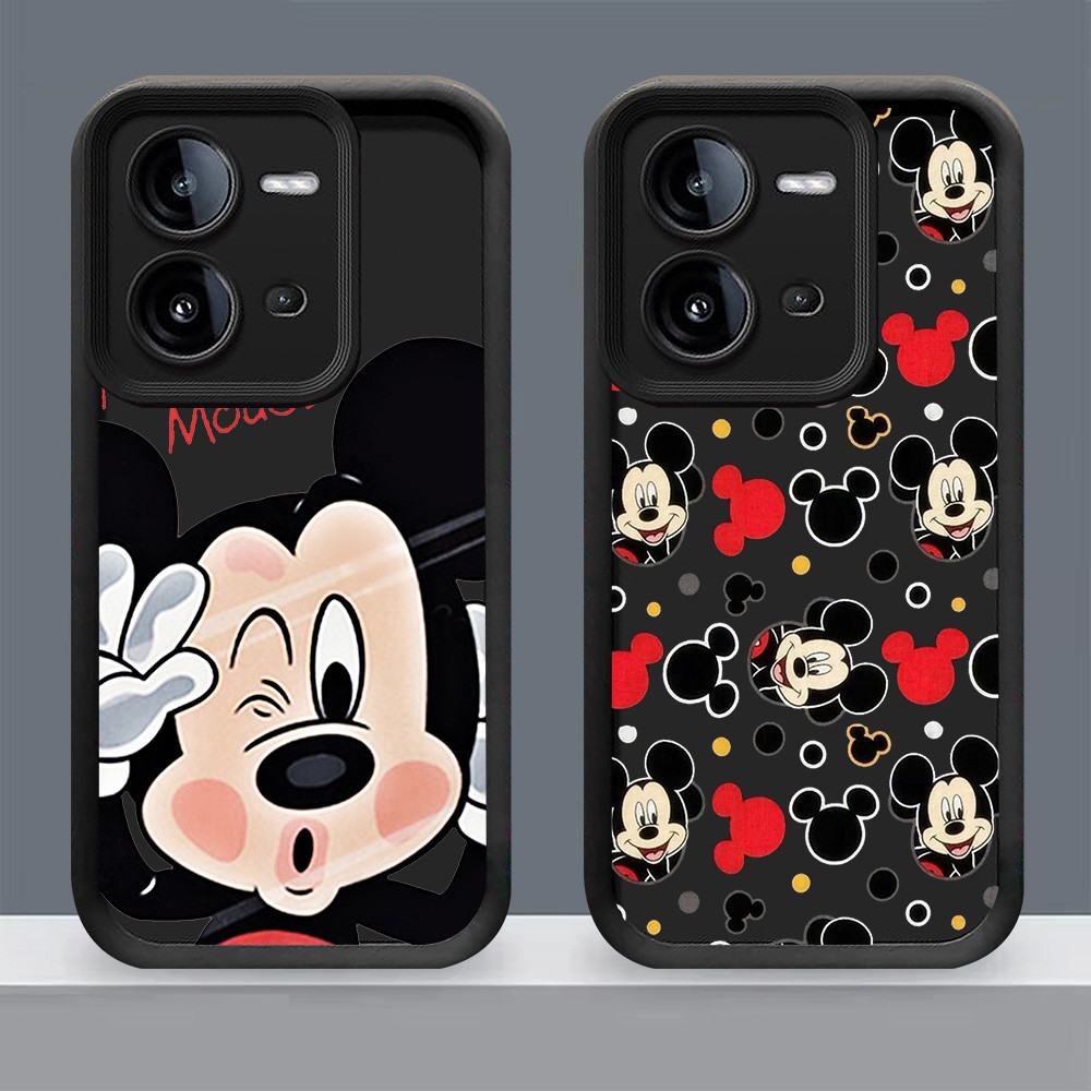 N-6 Mickey Soft Casing สําหรับ VIVO Y28 Y28s Y17S V25 V25E