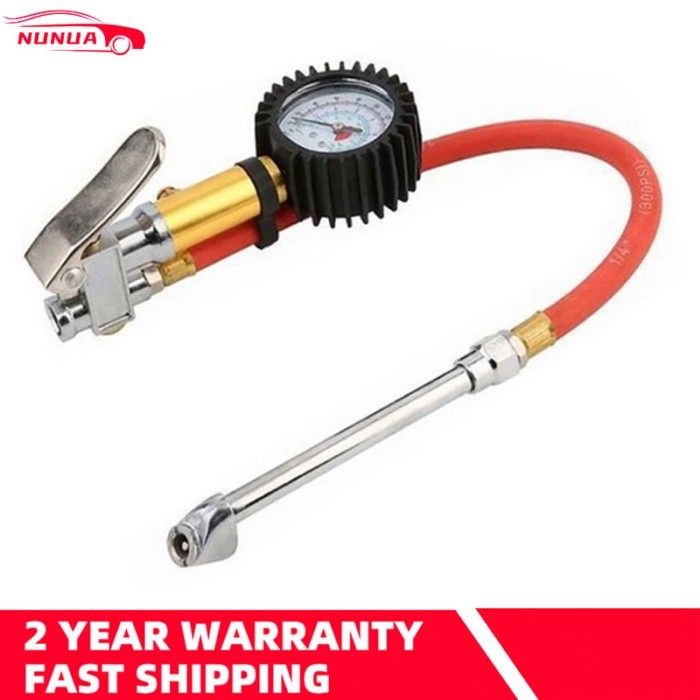 Tire Pressure Gauge Inflator Digital Tire Inflator Deflator 220 PSI For SUV Bike RV Motorcycle Car