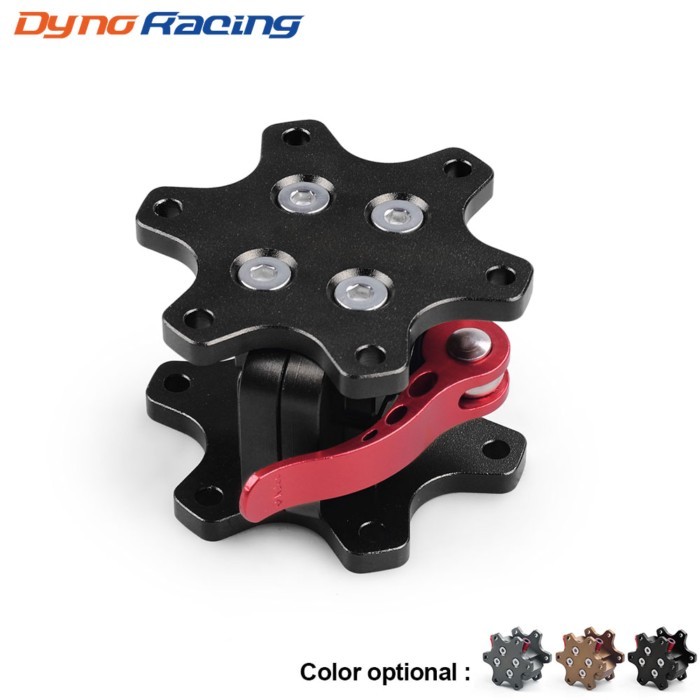 For Q1r Aluminum Alloy 70MM Steering Wheel Quick Release For SIMAGIC For Thrustmaster For  Logitech