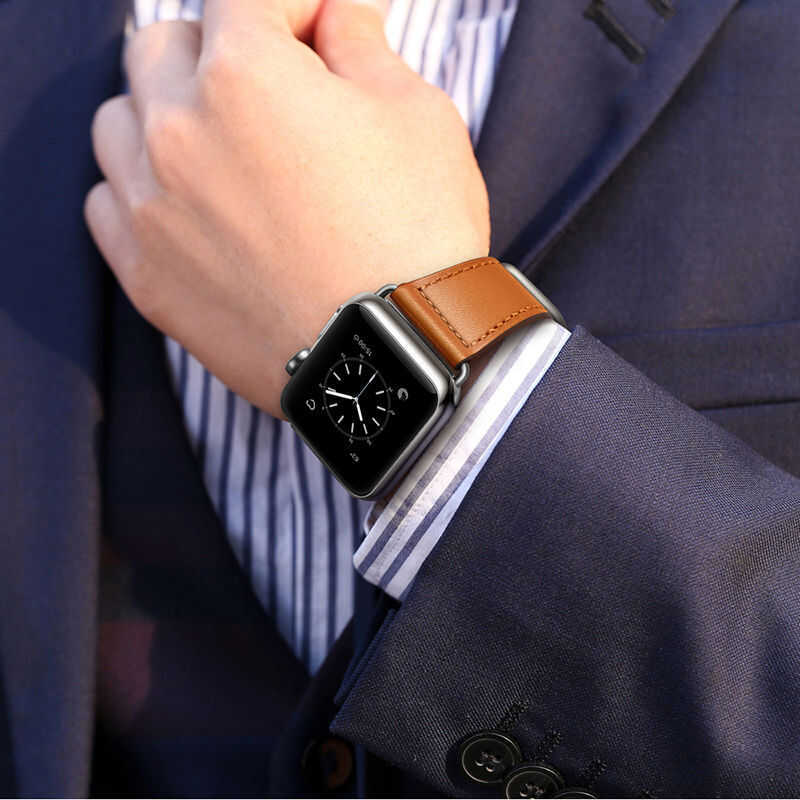 C สายนาฬิกา Watch หนังแท้ ขนาด 45Mm 44Mm สำหรับผู้ชายและผู้หญิง สายนาฬิกาแบบสร้างสรรค์ สายนาฬิกาแบบ