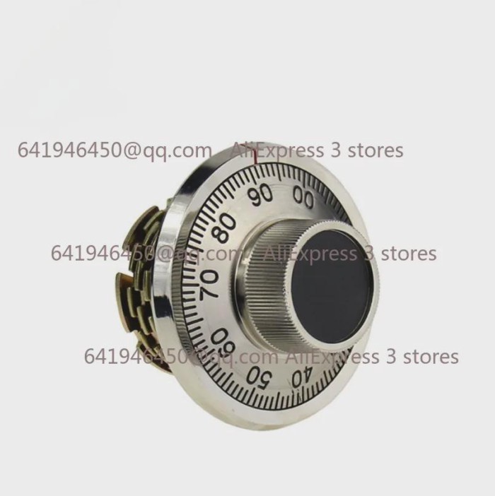 Retro Safe Treasury lock Four Lock Plate Mechanical Combination Lock Safe Deposit Box/Filing cabine