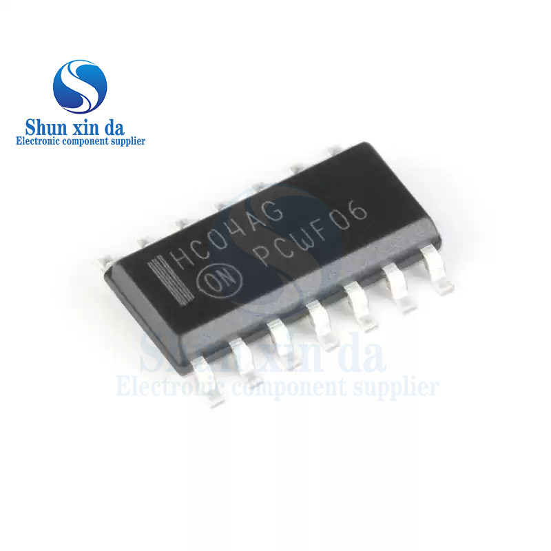10PCS MC74HC04ADR2G HC04AG 74HC04 SOP-14 74HC04 SN74HC04DR 74HC04D SMD CMOS ระดับ Hex อินเวอร์เตอร์ช