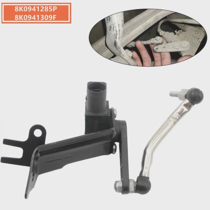 New Left 8K0941285P 8K0941309F Headlight Level Sensor  Level sensor headlight range control Xenon 8