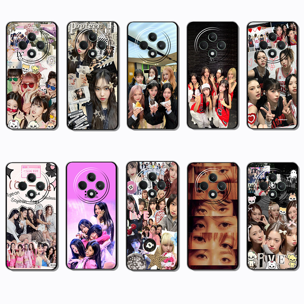 สําหรับ OPPO F5 F7 F9 F11 F25 F27 K12X R9S UNIS Black Edge Full Coverage TPU เคสโทรศัพท์ | Defense A