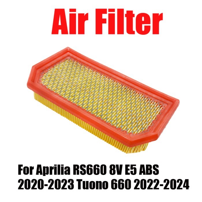For Aprilia RS660 8V E5 ABS 2020-2023 Tuono 660 2022-2024 Motorcycle Parts Air Filter Intake Cleane