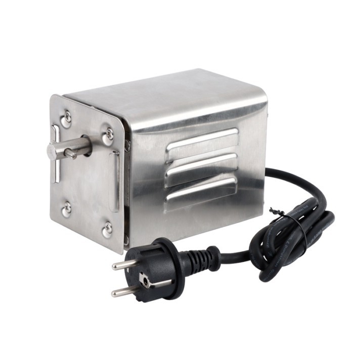 SP-S40 Stainless Steel Barbecue Electric Motor, Professional Barbecue Motor for Chicken, Pork, Gril