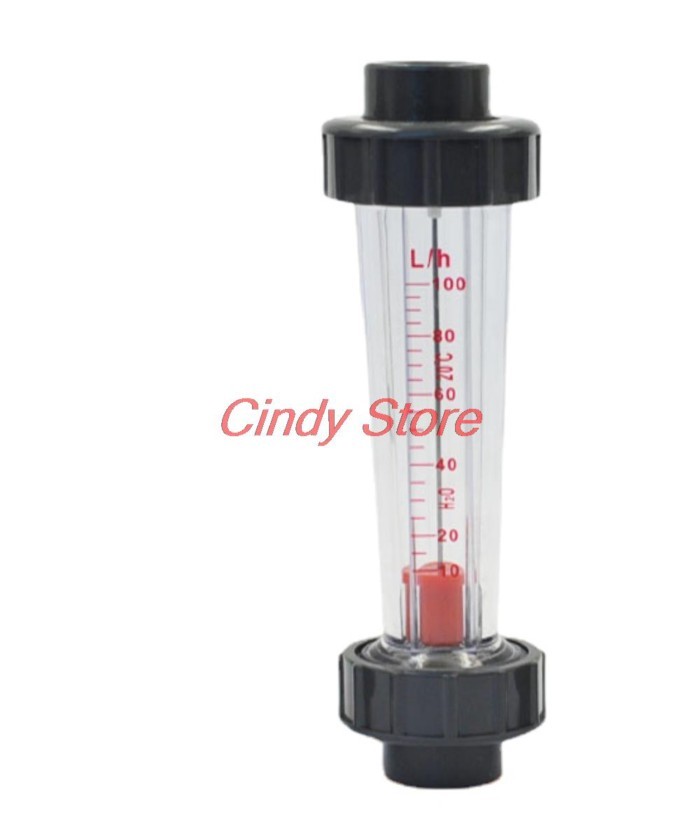 Short LZS-15/25/32/40/50/65  60 100 160 250 400 600 1000 LPH Plastic Piping Liquid Float Flowmeter