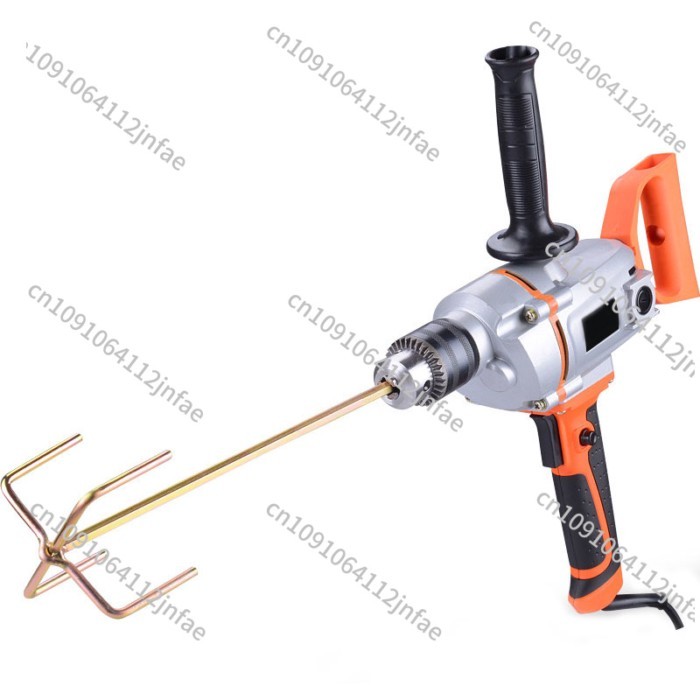 2380W High Power Electric Hand Drill Cement Putty Powder High Power Mixer 16mm Mixing Drill Paint M