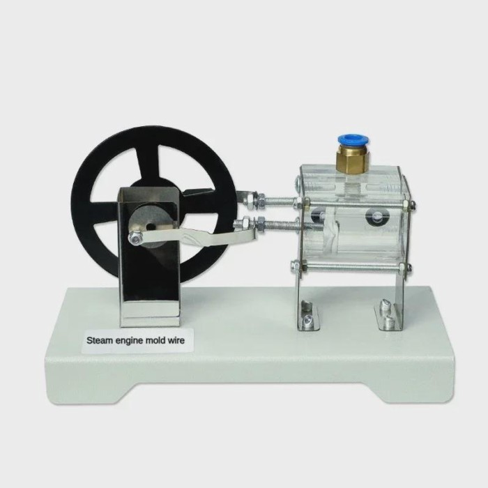 Steam Engine Model Toy Junior High School Physics Steam Pressure Piston Movement Steam Engine Cylin