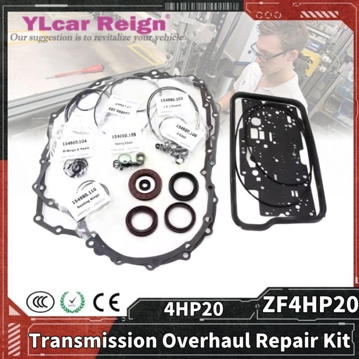 ZF4HP20 4HP20 Automatic Transmission Gearbox Repair Overhaul Kit Seals Gaskets For Zhonghua Citroen