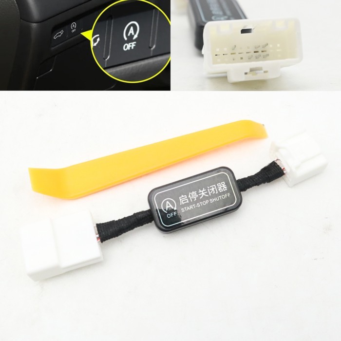 Auto Engine Off Disable Cable Stop Start Eliminator Control Plug For Lexus LX500d LX600 LX700h 2022