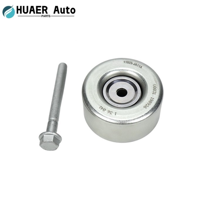 OE 11925-JA11A 11925JA11A High Quality Car VQ35DE Engine Parts Belt Tensioner Pulley For Nissan ALT