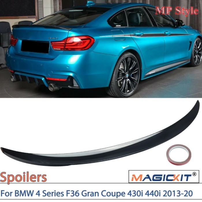 MAGICKIT BMW F36 Rear Spoiler /Wing M Performance Style For BMW 4 Series F36 Gran Coupe 2014-2020 m