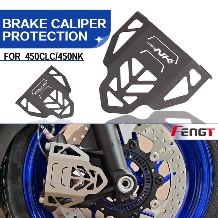 For CFMOTO 450NK 450CL-C 450CLC Accessories 450 NK CL-C Motorcycle Front Brake Caliper Guard Calipe