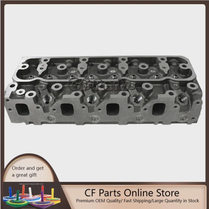 Cylinder Head for Isuzu 4JG2 4JG2T Engine Komatsu Hyster TCM Forklift Truck