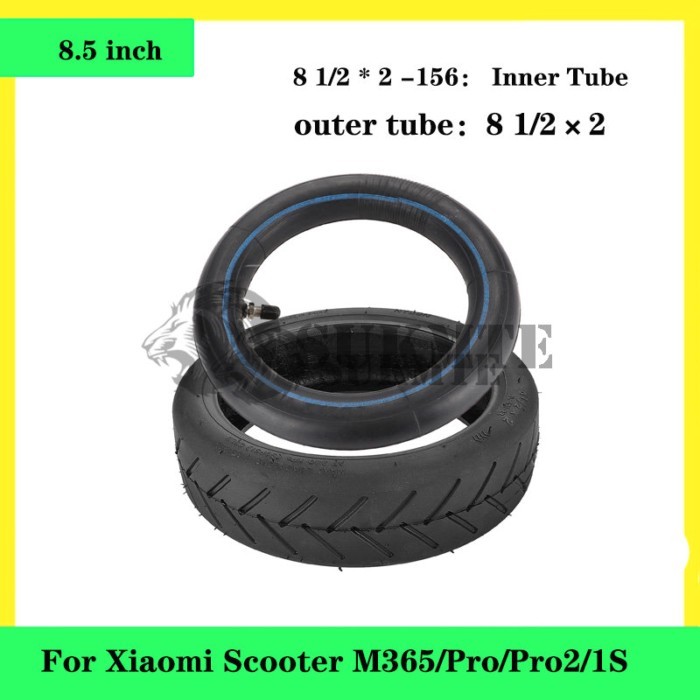For Xiaomi Scooter M365/Pro/Pro2/1S With 8.5 Inch Outer And Inner Tires And 8 1/2 * 2 -156 Inner Tu