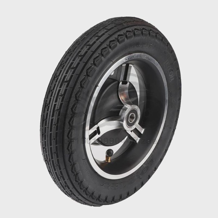 10x2.125 Drum Brake Wheel For Electric Kickscooter 10 Inch Pneumatic Wheel With Drum Brake For Elec